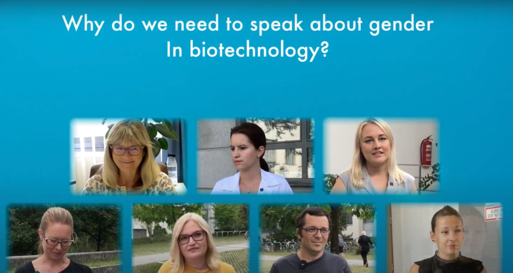 poster photo why do we need to speak about gender in biotechnology